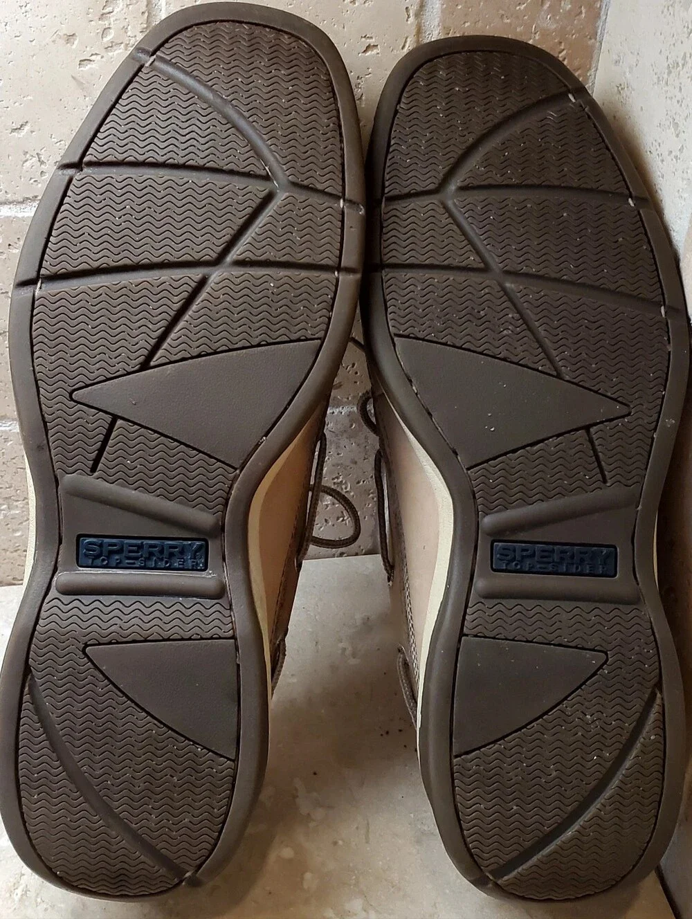 Sperry 0777924 Men's Lanyard Tan Leather Boat Shoe - 13M (Not Perfect Inside)